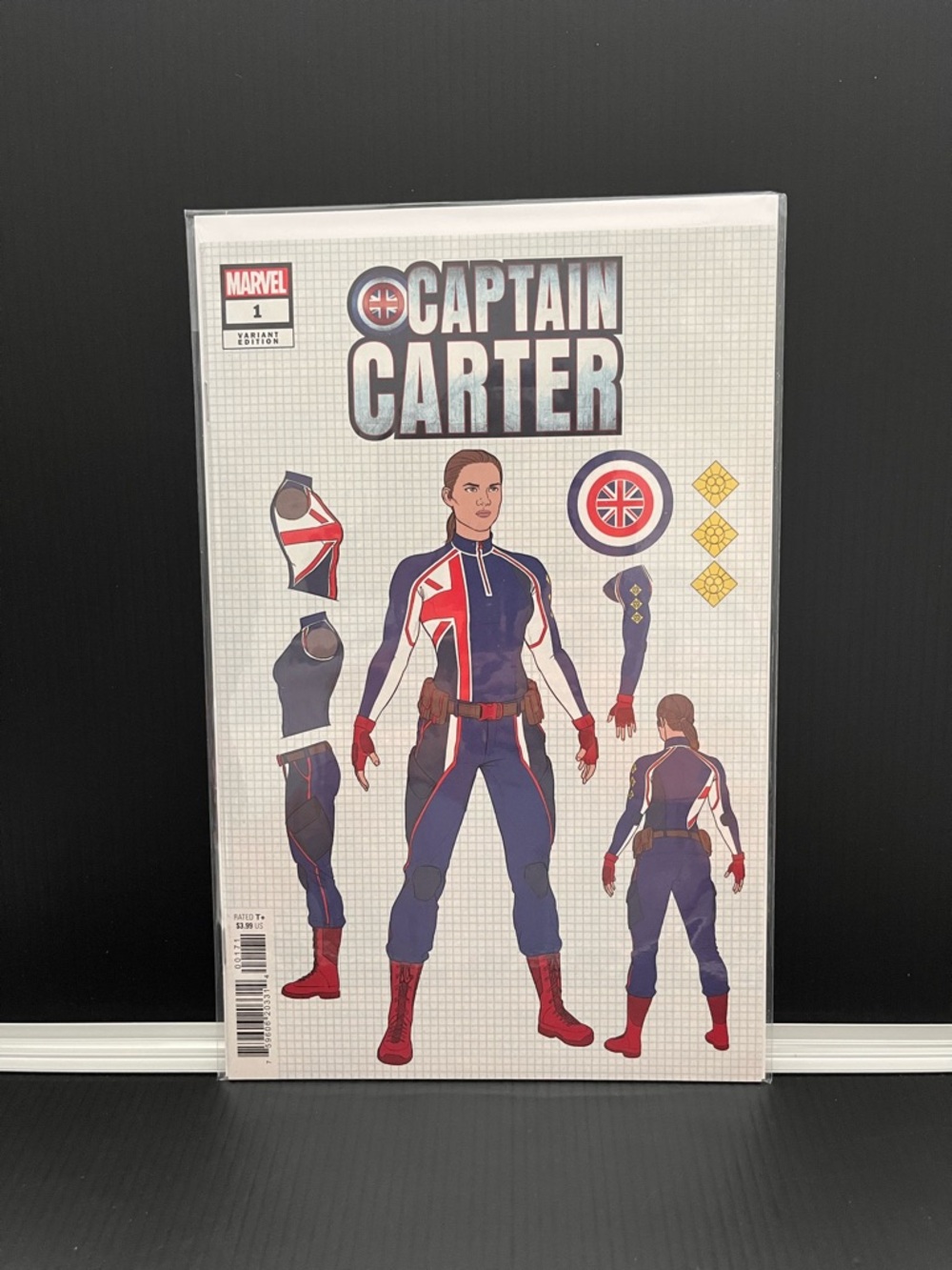🔑 Marvel Comics Captain Carter Variant Covers 1B-1D-1E-1F-1G-1L-2B-3B-3C-4B NM - Picture 3 of 11